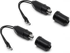 Surf turtle 2pcs TV Antenna Connector UHF/VHF/FM Model TV Converter 300 Ohm to 75 Ohm Coaxial Cable Matching Transformer