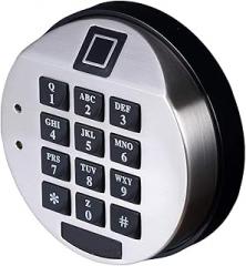 YOSEC Electronic Biometric Gun Safe with Stainless Steel Chrome Finish Keypad Lock