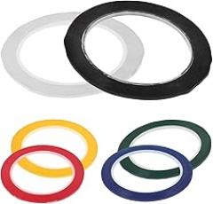 PartyKindom 6rolls Insulation Tape for Electronics Paper Adhesive for Clothing and Labeling