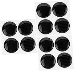 Car Keyhole Cover Stickers 12 Pack Protective Car Hole Covers Decorative Lock Protectors Easy to Apply Decorative Decals