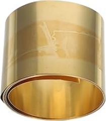 Brass Foil Sheet Roll Precision Copper Plate for DIY Crafts Jewelry Making Electronics and Laboratory Projects Lightweight and Versatile