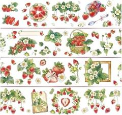 Flower Decorative Tape 60mmX2Trackier Metier Water Resistant Aesthetic PET Tape for Scrapbooking Photo Album Journal Notebook 896C New 2026 High for Reliable Electronic Component