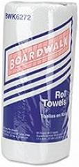 Boardwalk 6272 Paper Towel Rolls, Perforated, 2-Ply, White, 85 Sheets/Roll, 30 Rolls/Carton