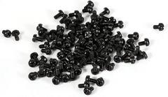 100pcs M2 M3 M4 Plastic Nylon Hex Male Female Spacer Round Head Screw Nut Assortment Kit for DIY Furniture Electronics Projects
