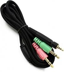 Headphone Cable 2M PC Audio Cable for Sennheiser Game Zero ONE PC373 PC37X GSP350 500 600 Gaming Headset