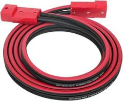 Vanair 12-302, Light-Duty, Fleet Boost Cable Hot Socket Plug to Hot Socket Plug, 4 Gauge, 12ft