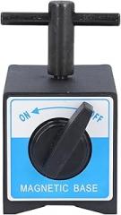 ANGGREK Magnetic Holder Bed, M6 Thread 100kg Suction Force Magnetic Base for Equipment Calibration
