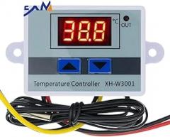 Xh-W3001 10A 12V 24V 110V 220V Ac Digital Led Temperature Controller for Incubator Cooling Heating Switch Thermostat Ntc Sensor New 2026 High for Reliable Electronic Component