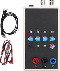 VI Curve Tester Dual Channel ASA Tester Circuit Board Test Repair Tool 4 Gear Frequency Adjustable for Electronics Maintenance ABS Material