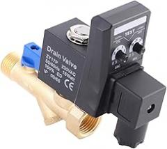 G1/2 DN15 Automatic Electronic Timed Drain Valve for Air Compressor Condensate