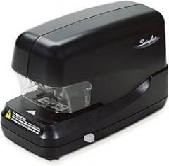 Swingline Electric Stapler, 70 Sheet Capacity, Heavy Duty, Jam Free Stapling, Includes 5000 Staples, Black (69270)
