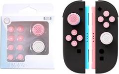 Joystick Caps for Switch2 Silicone Button Caps Silicone Colored Button Stickers