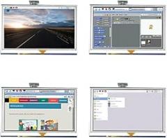 5 Inch LCD HDMI Touch Screen Display LCD Panel Module 800 * 480 for Banana Pi Raspbeiry Pi 4B Raspbeiry Pi 3 Model B/B+ New 2026 High for Reliable Electronic Component, Precision, Stable Performance