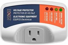 BXST Surge Protector for Refrigerator 15A 1800W 140J Single Outlet Surge Protector Plug in for Home Appliance Multi Function Plug with Protection Wall Mount Power Suppressor for TV/PC/PS5