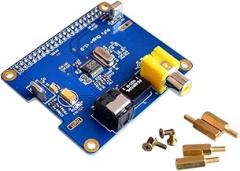 Rastpberpy Pi HiFi Digi Digital Sound Card I2S Spdif Expansion Board Chip for 2/B+/A+ Support 3 New 2025 Arrival High Reliable Electronic Component, Precision, Stable Performance