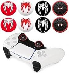 4 PCS Thumb Grips Stick Joystick Cap for PS5 PS4 PS2 Switch Pro for Xbox Series S Xbox One Xbox 360 Silicone Thumbstick Joystick Cover (Color 2)