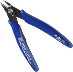 Small Wire Cutter Spring Loaded, Small Wire Cutters, Diagonal Cutting Pliers with Spring, Electronic Model Sprue Clippers for Electronic Floral Heating Wire Model Sprue Soft Coppe