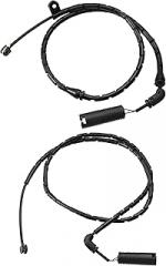 X AUTOHAUX 2pcs 34353411756 34353411757 Front Rear Car Brake Pad Electronic Wear Sensor for BMW X3 E83 2004 2005 2006 2007 2008 2009 2010