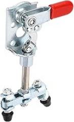 40kg Holding Capacity Quick Release Push Pull Clamp Left Right Toggle Clamp Head Stainless Steel,Stable Clamping Force for Metal Plates, Circuit Boards, Mechanical, Electronic