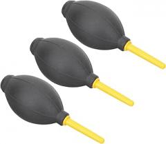 3Pcs Air Blower Cleaning Kit for PC Camera and Sensitive Electronics Ergonomic TPE and Design for Dust Removal and Sensor Cleaning