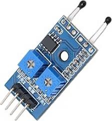 Thermal Sensor Module with LM393 Comparator, Temperature Control Circuit Board, 2 Channel Electronic Modules for Easy Installation
