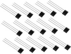 GLEAVI 15pcs Hall Effect Sensor Transducer for Electronics Automotive Industrial Control High Precision Measurement Easy Installation Unregulated Power Sensor