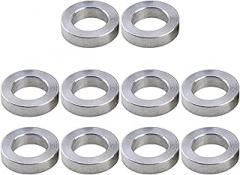 10PCS 12.5×20×4mm High Hardness Aluminium Round Screw Standoffs Spacers for 1/2 Inch Panel Mounting & Electronics Assembly.