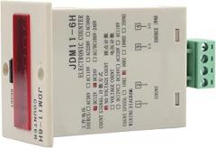 6 Digit Led Digital Display No Voltage Counter, Electronic Counr Stable and Counting Performance, Easy Installation, Suitable, Bdnlraua for Various Input Counts, Clear Led Display (Ac/Dc12V)