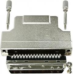 SCSI Connector, 68Pin HPDB Type Straight Male, Solder Termination for Industrial/Electronic Data Transmission