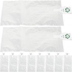 Unomor 100pcs Inflatable Air Column Bags Packing Cushions for Shipping Protective Air Pillows Anti-pressure Cushioning for Luggage Boxes Electronics