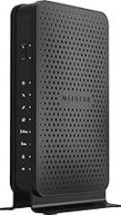Netgear C3700-100NAS N600 (8x4) WiFi DOCSIS 3.0 Cable Modem Router (C3700) Certified for Xfinity from Comcast, Spectrum, Cox, Spectrum & More