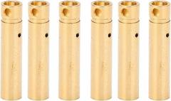 YWBL-WH Pure Copper 4mm Female Banana Plug Gold Plated Connectors with Craftsmanship for Electronic Measuring Accessories