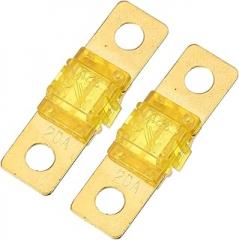 2pcs 20A 32V AMI Fuses Replacement for Automotive Marine Audio Video System Electronics Auto Accessories