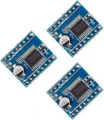 High Efficiency Double Motor Controller Module Compactly Size for Robotics Projects and Electronic Applications Compactly Motor Driver