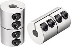 Generic 2pcs Motor Shaft 8mm to 8mm Joint Helical Beam Coupler Coupling 25x40mm