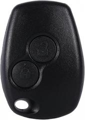 aqxreight 2 Buttons Key Fob Shell for Master Auto Car Remote Replacement Case Durable ABS Plastic Cover Compatible with Original Electronics