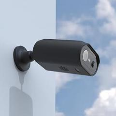 Protective Silicone Housing Cover Skin for AOSU SolarCam P1 SE and AOSU SolarCam P1 Max Cameras, Compatible with AOSU Solar Security Cameras Wireless Outdoor Accessories (1 Pack,Black)