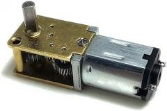 Jinchao-Dc Motor N20 Geared Motor, Turbo Worm Small Motor DC 3V 6V 12V 1: 236, Intelligent Robot Electronic Lock Micro DC Motor, Easy to Install (Speed(RPM) : 60, Voltage(V) : 3 9V Rated 6V)