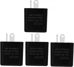 PartyKindom 4pcs Adjustable Led Relay for Motorcycles Electronic Turn Signal Controller Safety Features Enhanced Visibility for Motorbike Accessories