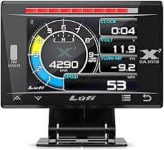 LUFI X7 Revolution OBD2 Gauge Display.Multi-Functional Electronic Instrument Cluster. Your car Companion, preventing Overload.