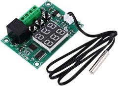 Luxshiny 2pcs Digital Thermostat Controller Module with Double Screen, High Precision Electronic Temperature Control Board for Heating and Cooling Applications, 12v Temperature Controller