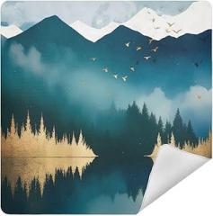 Mountain Golden Forest Camera Protective Wrap, Anti-scratch Lens Protector Wrapper, Magic Self-Adhesive Cloth for Cameras/DSLR/Laptop/Electronic Accessories, S