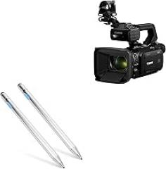 BoxWave Stylus Pen Compatible with Canon XA70 - AccuPoint Active Stylus (2-Pack), Electronic Stylus with Ultra Fine Tip - Metallic Silver