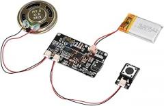 Gc03 Recording Card Movement Creative Gift Box Christmas Birthday Card Music Cover Mp3 Download Voice Module Type-C with Speaker New 2026 High for Reliable Electronic Component