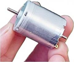 Carbon Brush DC Electronic Starter 370-16297 Electronic Starter Dual Output Shaft DC 12V-24V 6500-13000RPM Large Torque Long Life DIY Toy MAYAIYIN