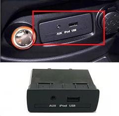 Auxiliary Jack USB IPOD AUX Jack Assembly Fit for 2010-2013 KIA Soul 96120-2K000