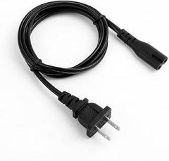 2-Prong Port AC Power Cord/Cable for Sony PlayStation 4 PS4 PS2 PS3/PS3 Slim