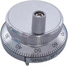 Machine Tool Electronic Handwheel Lathe Hand Pulse Generator Engraving Machine Accessories(Brown)