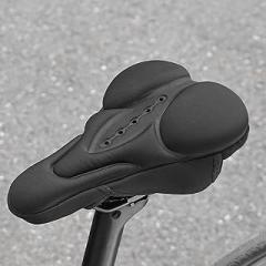 Silicone Rebound Bicycle Saddle Cover Breathable Bike Seat Cushion with Rain Cover