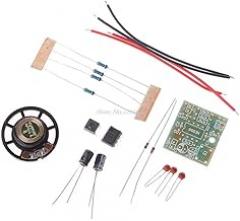 NE555 Oscillator Buzzer Electronic DIY Tone Generator LED Kit 8R 025W Speaker Integrated Circuits